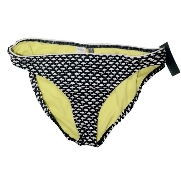 KENNETH COLE REACTION Women's Swimsuit Bottom Black White Umbrellas' Size XL - Picture 4 of 9